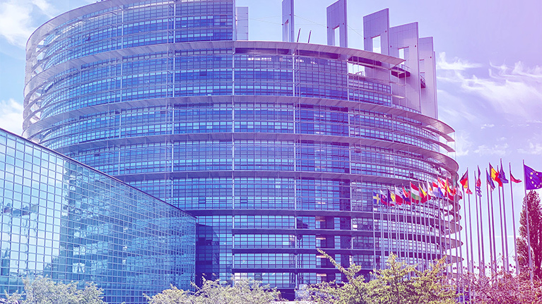 Small banner European parliament