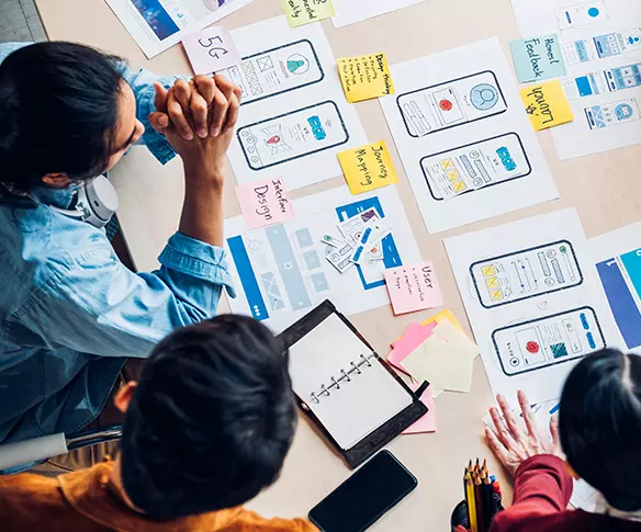 Colleagues and charts